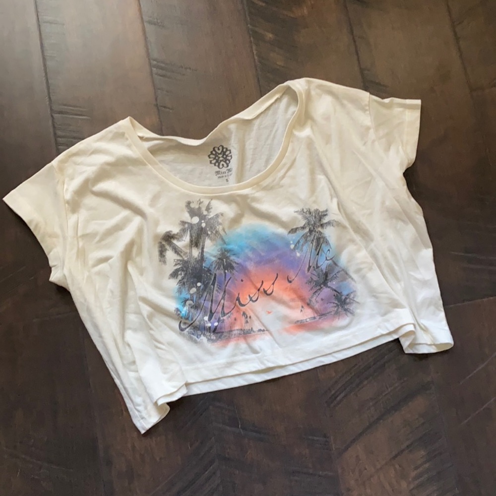 Miss Me Crop t-shirt